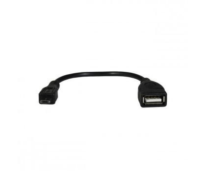 Kabel ART OTG USB - microUSB czarny